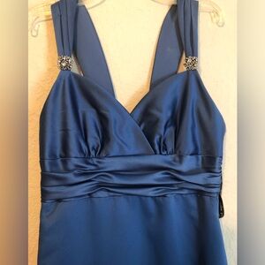 Alfred Angelo: Brides Maid Blue Dress